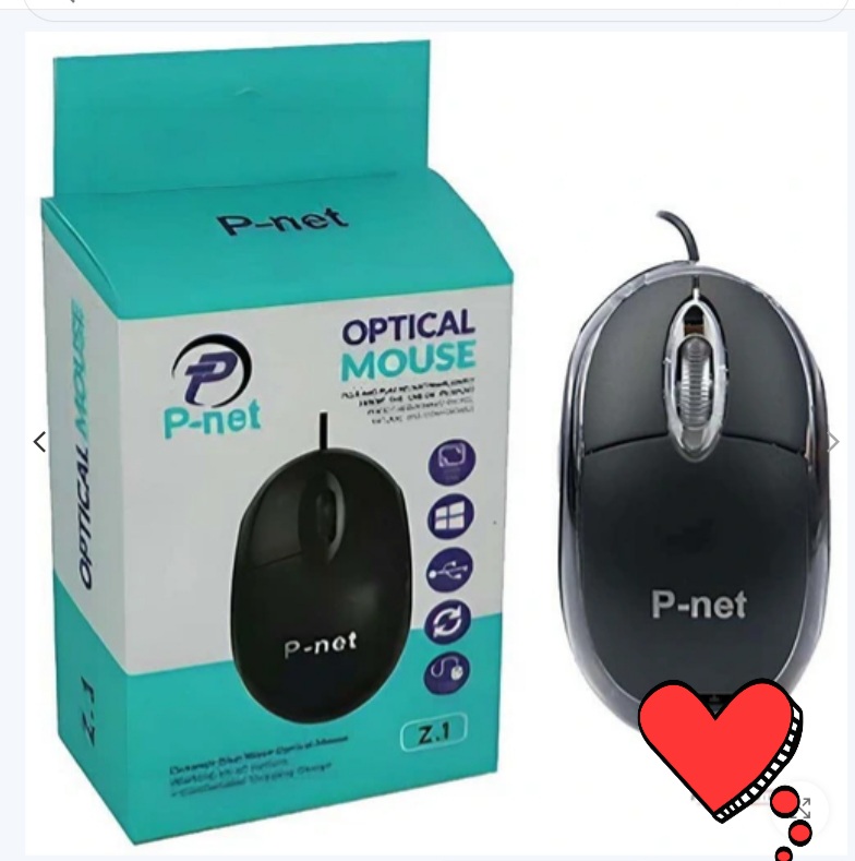 موس سیم دار P-net مدل Z.1