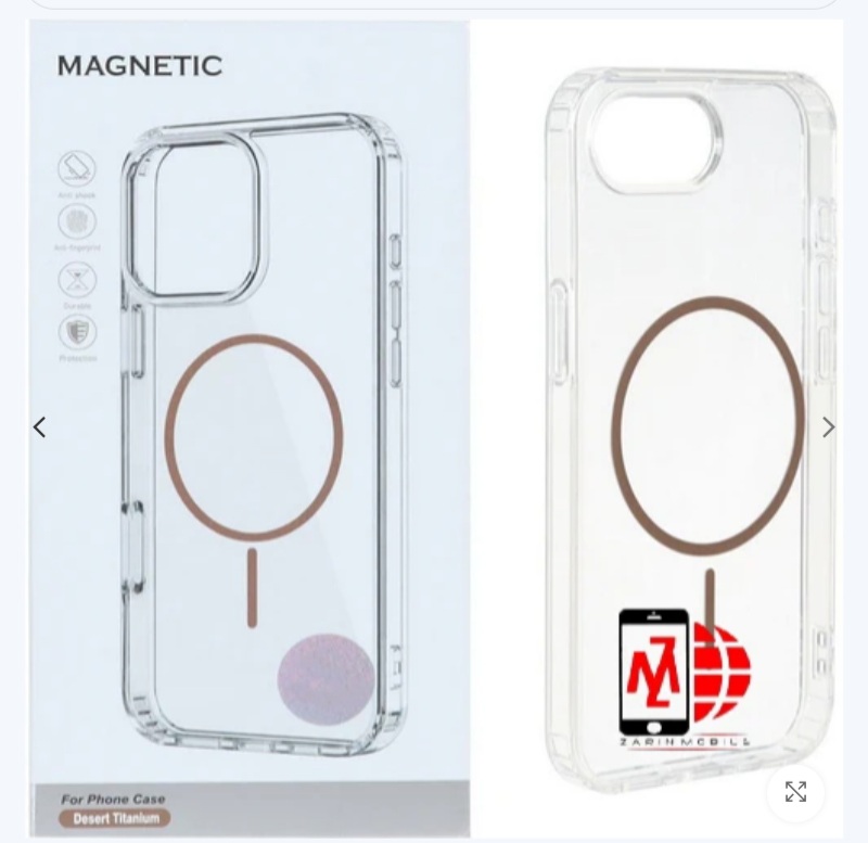 قاب اورجینال Magnetic دور ژله ای MagSafe مدل Samsung A36